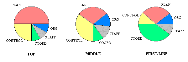 Comparison of management time allocation