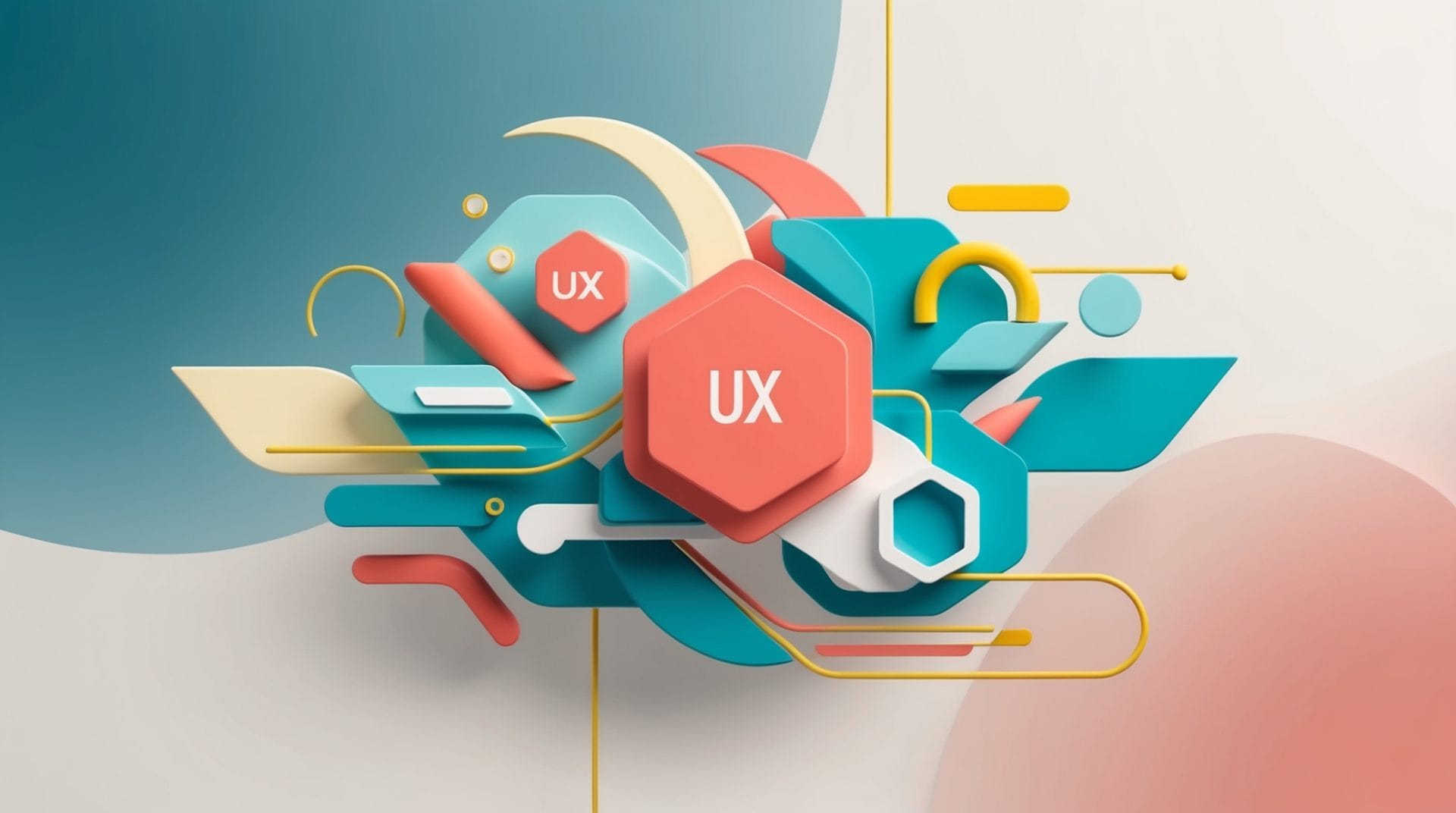 Default_updatedpromptA_stylized_abstract_representation_of_UX_0