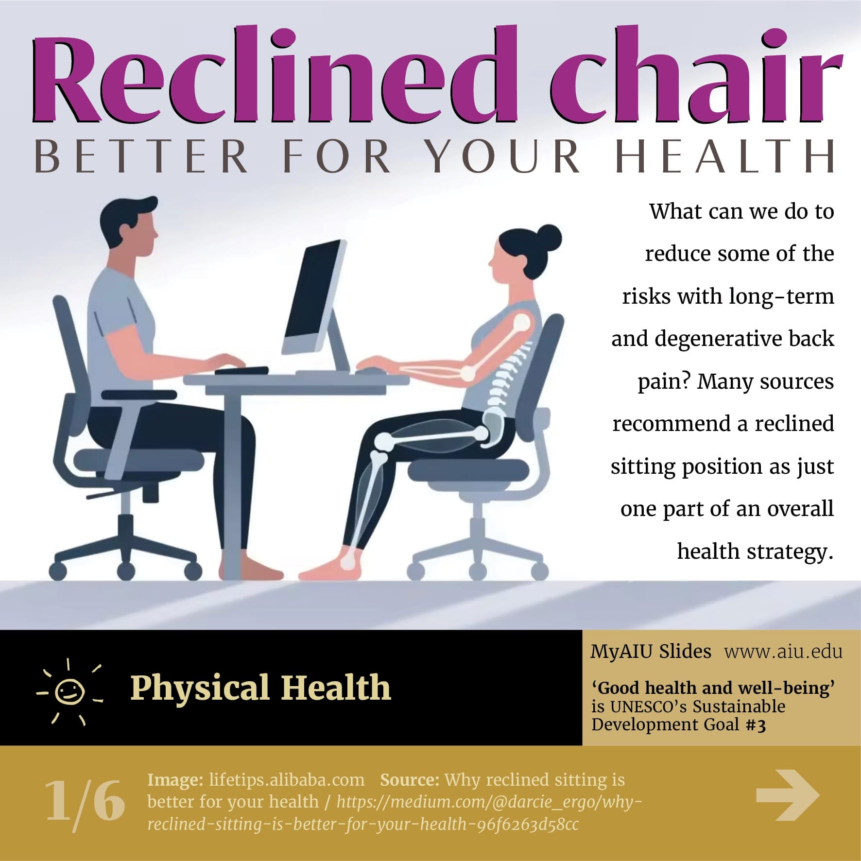 Reclined Sitting: A Healthier Way to Work